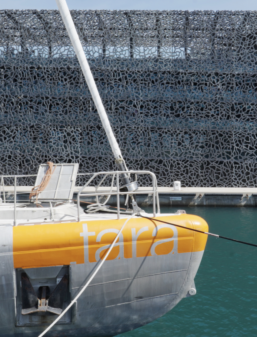 On board Tara in Marseille